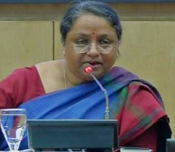 Foreign Secretary Sujatha Singh